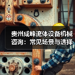 贵州成峰流体设备机械咨询：常见场景与选择要点（图1）