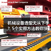 机械设备选型无从下手?5个实用方法教你快速搞定 机械设备选型无从下手?5个实用方法教你快速搞定
