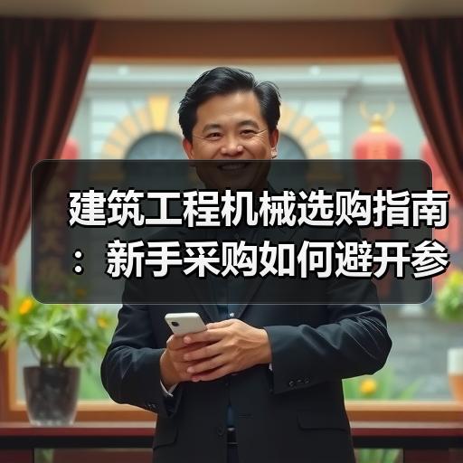 建筑工程机械选购指南：新手采购如何避开参数虚标与配置陷阱