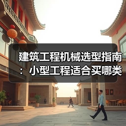 建筑工程机械选型指南：小型工程适合买哪类设备