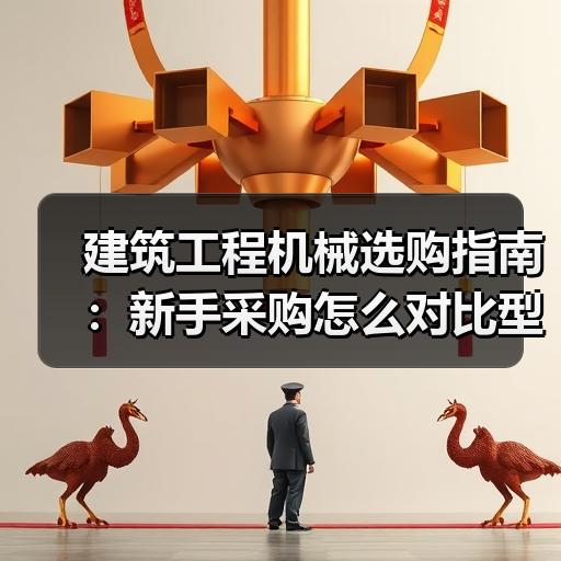 建筑工程机械选购指南：新手采购怎么对比型号参数与价格