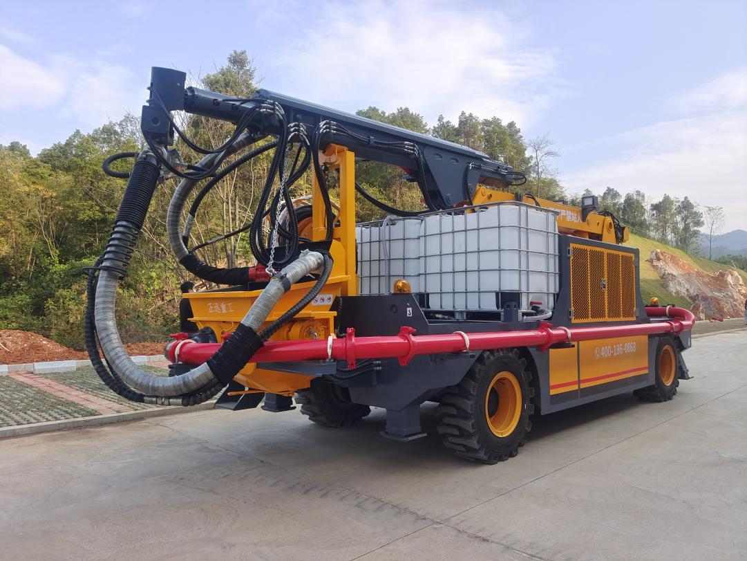 高效稳定的隧道湿喷台车方案：泵送更顺畅、臂架更灵活(图1)