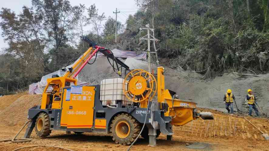 隧道湿喷台车如何提效降耗？40m³/h大输出与低回弹方案(图3)