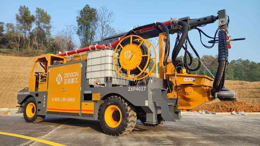 新一代湿喷台车如何让隧道施工更高效更安全(图1)