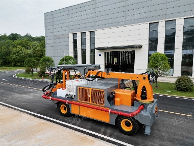 专利机械臂加持的湿喷台车,隧道喷射实现无死角高精度(图2) 7b0a202020202266696c746572223a202235220a7d0a