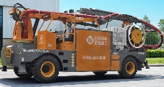 混凝土湿喷台车高效施工技术解析：灵活作业与智能升级(图1)